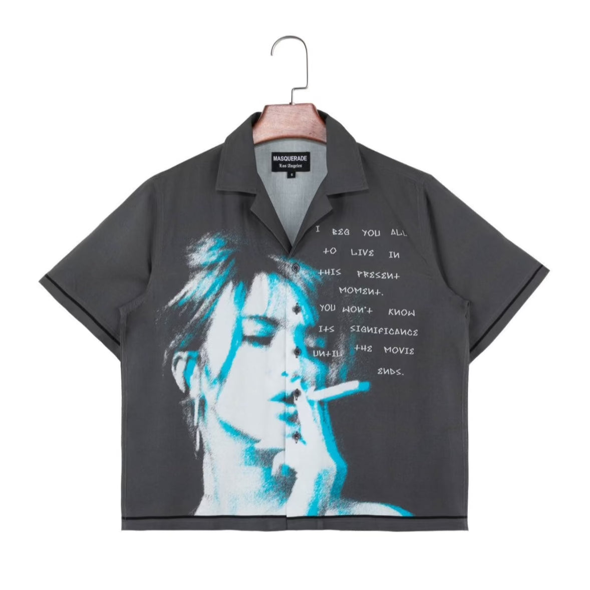 Present Moment Button Down